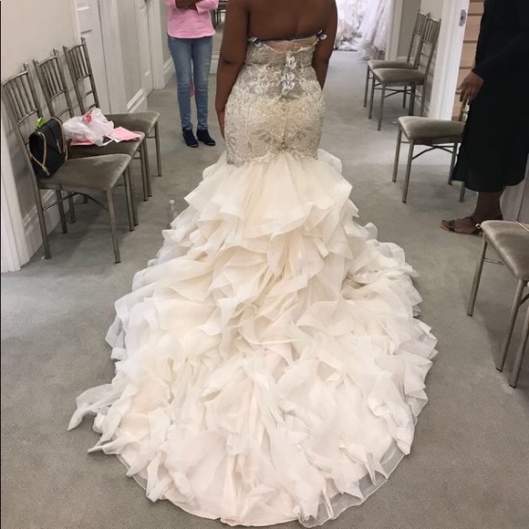 Mermaid Wedding Dress - Madison James - Picture 3 of 7